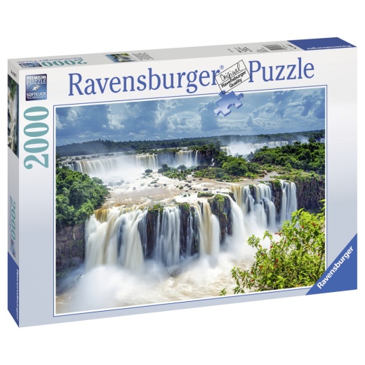 Ravensburger: Iguazu Waterfalls, Brazil 2000 Palaa ryhmässä PALAPELIT / 2000 palaa > @ Spelexperten (10216607)