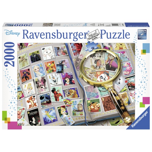 Ravensburger : Disney Meine liebsten Briefmarken 2000 Palaa ryhmässä PALAPELIT / 2000 palaa > @ Spelexperten (10216706)