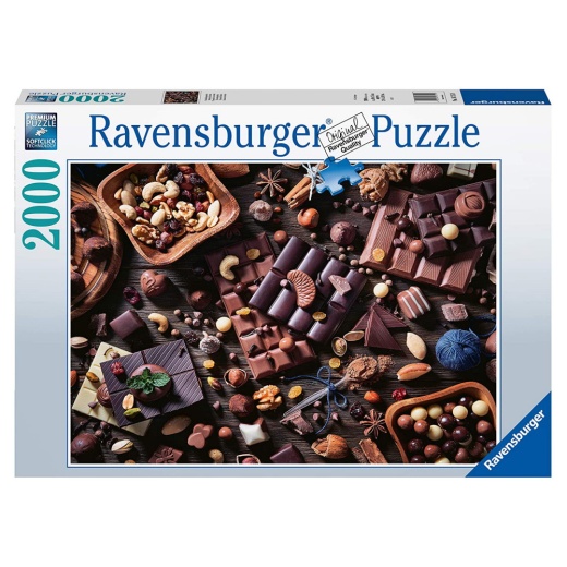 Ravensburger: Chocolate Paradise 2000 palaa ryhmässä PALAPELIT / 2000 palaa > @ Spelexperten (10216715)