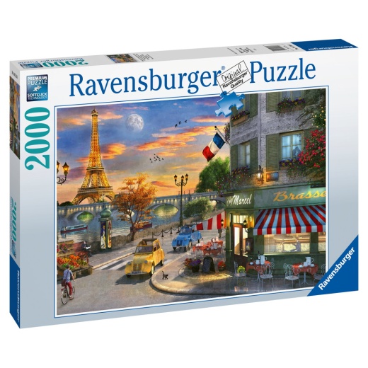 Ravensburger: Paris Sunset 2000 Palaa ryhmässä PALAPELIT / 2000 palaa > @ Spelexperten (10216716)