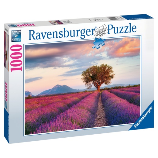Ravensburger: Lavender Fields 1000 Palaa ryhmässä PALAPELIT / 1000 palaa @ Spelexperten (10216724)