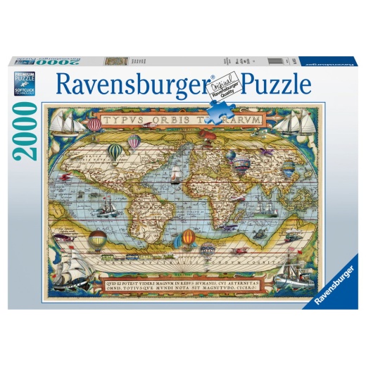 Ravensburger: Around the World 2000 Palaa ryhmässä PALAPELIT / 2000 palaa > @ Spelexperten (10216825)