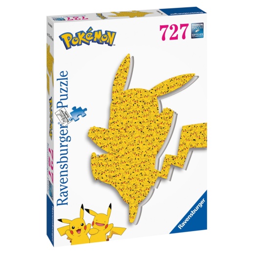 Ravensburger Pokémon Shaped Pikachu 727 Palaa ryhmässä PALAPELIT / 1000 palaa @ Spelexperten (10216846)