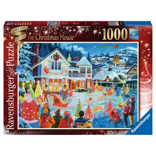 Ravensburger: The Christmas House 1000 Palaa ryhmässä PALAPELIT / 1000 palaa @ Spelexperten (10216849)