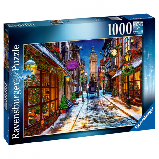 Ravensburger Christmas Time 1000 Palaa ryhmässä PALAPELIT / 1000 palaa @ Spelexperten (10217086)
