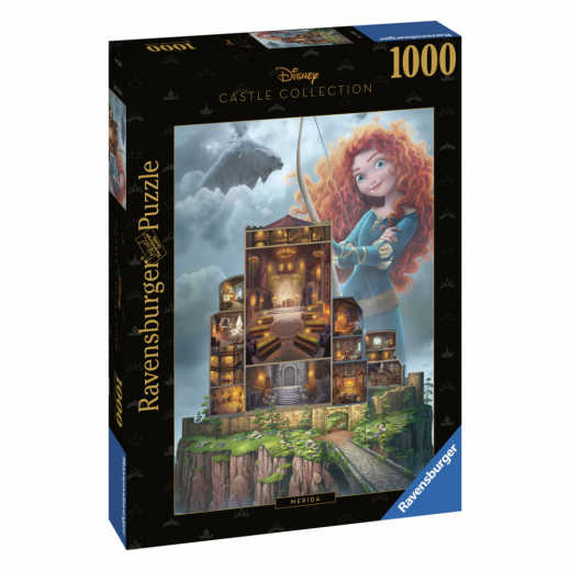 Ravensburger: Disney Castles Merida 1000 Palaa ryhmässä PALAPELIT / 1000 palaa @ Spelexperten (10217335)