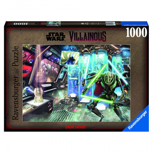 Ravensburger: Star Wars Villainous General Grievous 1000 Palaa ryhmässä PALAPELIT / 1000 palaa @ Spelexperten (10217342)