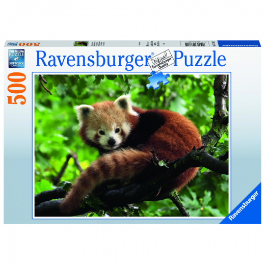 Ravensburger: Red Panda 500 Palaa ryhmässä PALAPELIT / < 750 palaa @ Spelexperten (10217381)