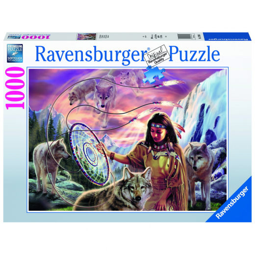 Ravensburger: Dreamcatcher 1000 Palaa ryhmässä PALAPELIT / 1000 palaa @ Spelexperten (10217394)