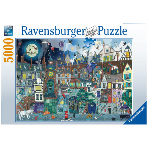 Ravensburger: Fantasy, Victorian Street 5000 Palaa ryhmässä PALAPELIT / 2000 palaa > @ Spelexperten (10217399)