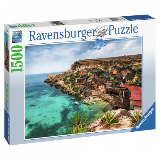 Ravensburger Popey Village, Malta 1500 Palaa ryhmässä PALAPELIT / 1500 palaa @ Spelexperten (10217436)