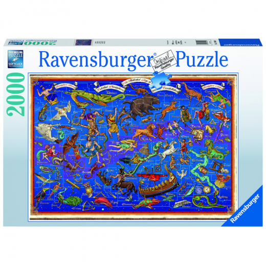Ravensburger: Map 2000 Palaa ryhmässä PALAPELIT / 2000 palaa > @ Spelexperten (10217440)