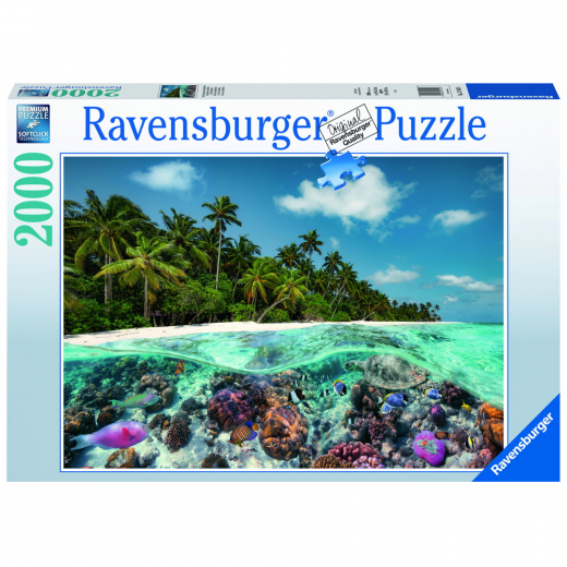 Ravensburger: A Dive In The Maldives 2000 Palaa ryhmässä PALAPELIT / 2000 palaa > @ Spelexperten (10217441)