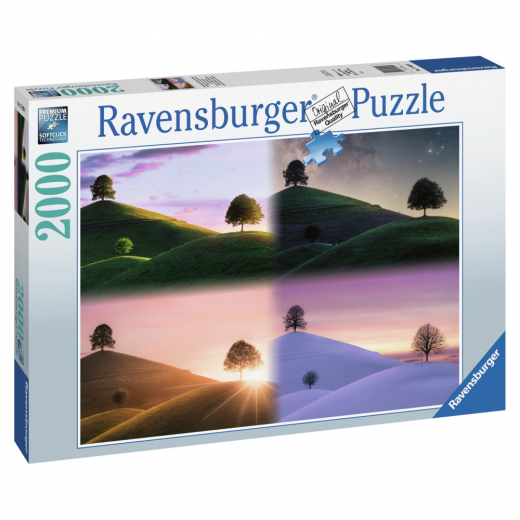 Ravensburger Atmospheric Trees and Mountains 2000 Palaa ryhmässä PALAPELIT / 2000 palaa > @ Spelexperten (10217443)