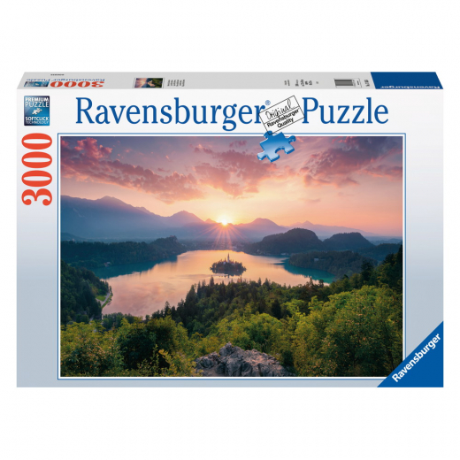 Ravensburger: Järvi Bled, Slovenia 3000 Palaa ryhmässä PALAPELIT / 2000 palaa > @ Spelexperten (10217445)