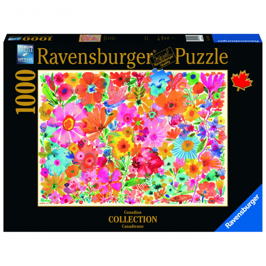 Ravensburger: Blossoming Beauties 1000 Palaa ryhmässä PALAPELIT / 1000 palaa @ Spelexperten (10217470)