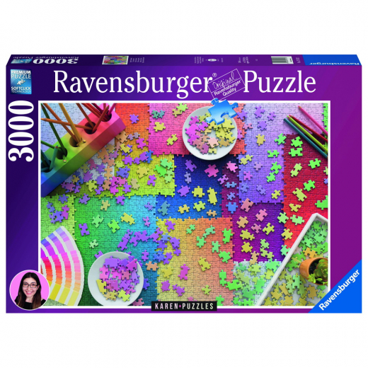 Ravensburger: Puzzles On Puzzles 3000 Palaa ryhmässä PALAPELIT / 2000 palaa > @ Spelexperten (10217471)