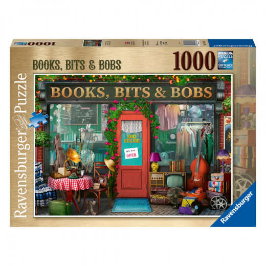 Ravensburger: Books, Bit's & Bobs 1000 Palaa ryhmässä PALAPELIT / Ravensburger @ Spelexperten (10217481)