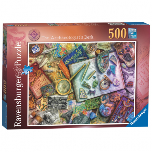 Ravensburger - Archaeology 500 Palaa ryhmässä PALAPELIT / < 750 palaa @ Spelexperten (10217520)