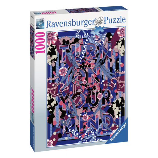 Ravensburger: Turn On Your Mind 1000 Palaa ryhmässä PALAPELIT / 1000 palaa @ Spelexperten (10217595)