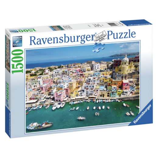 Ravensburger: The Colors Of Procida 1500 Palaa ryhmässä PALAPELIT / 1000 palaa @ Spelexperten (10217599)