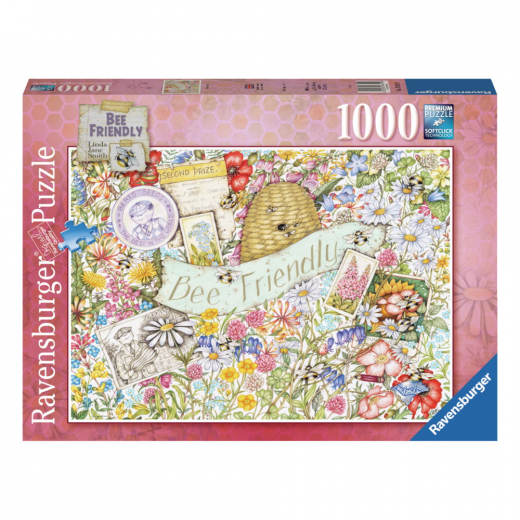 Ravensburger: Bee Friendly 1000 Palaa ryhmässä PALAPELIT / 1000 palaa @ Spelexperten (10217619)