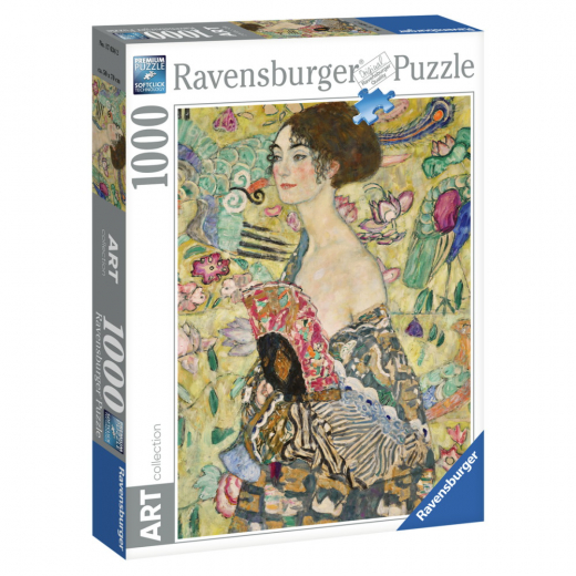 Ravensburger: Lady with A Fan 1000 Palaa ryhmässä PALAPELIT / 1000 palaa @ Spelexperten (10217634)