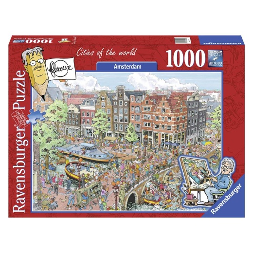 Ravensburger: Amsterdam 1000 palaa ryhmässä PALAPELIT / 1000 palaa @ Spelexperten (10219192)
