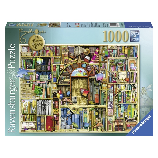 Ravensburger : CT: The Bizarre Bookshop 2 1000 Palaa ryhmässä PALAPELIT / 1000 palaa @ Spelexperten (10219314)