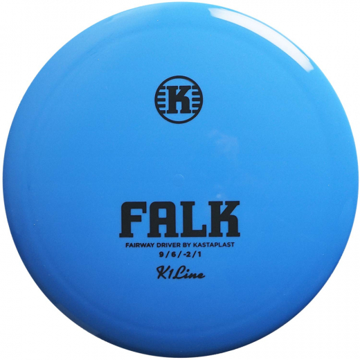 Kastaplast K1 Falk Blue ryhmässä ULKOPELIT / Disc Golf & frisbee / Fairway Drivers @ Spelexperten (103020)
