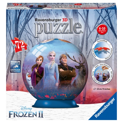 Ravensburger 3D : Disney Frozen 2 - 72 Palaa ryhmässä PALAPELIT / Lasten palapelit @ Spelexperten (10311142)