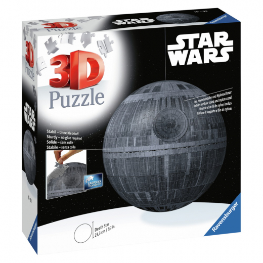 Ravensburger 3D Star Wars: Death Star 540 Palaa ryhmässä PALAPELIT / 3D palapelit @ Spelexperten (10311555)