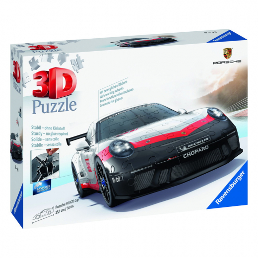 Ravensburger 3D: Porsche 911 MK2 GT3 Cup 152 Palaa ryhmässä PALAPELIT / 3D palapelit @ Spelexperten (10311557)