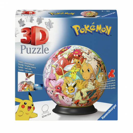 Ravensburger 3D: Pokémon Pulmapallo 72 Palaa ryhmässä PALAPELIT @ Spelexperten (10311595)