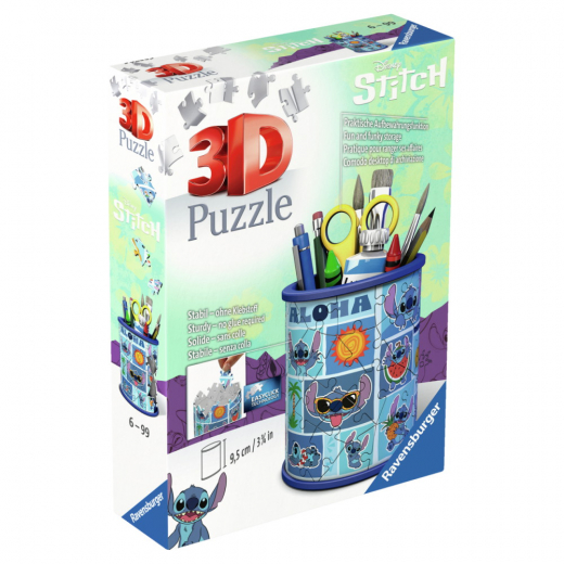 Ravensburger 3D Disney Stitch Pencil Cup 57 Paala ryhmässä PALAPELIT / 3D palapelit @ Spelexperten (10311642)
