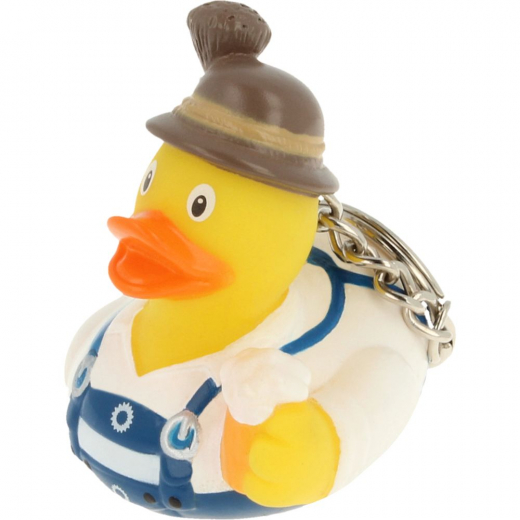 Keyring - Bavarian Rubber Duck Manly ryhmässä LELUT / Hauskoja vempaimia @ Spelexperten (103137)