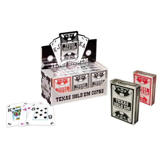 Copag Texas Hold 'Em Display Silver Peek Index Mix ryhmässä  @ Spelexperten (104008328)