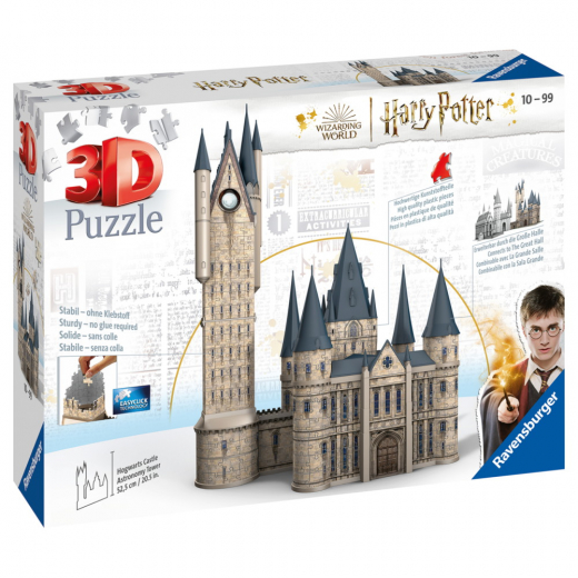 Ravensburger 3D Harry Potter Hogwarts Castle Astronomy Tower 540 Paala ryhmässä PALAPELIT / 3D palapelit @ Spelexperten (10411277)