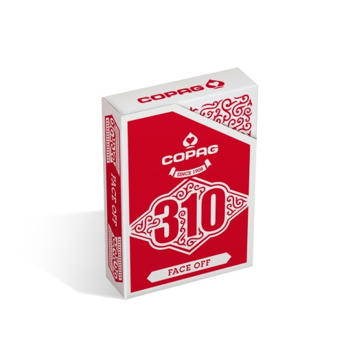 Copag 310 Trick Face Off Red ryhmässä SEURAPELIT / Pokeri & kasino / Trick @ Spelexperten (104113324)