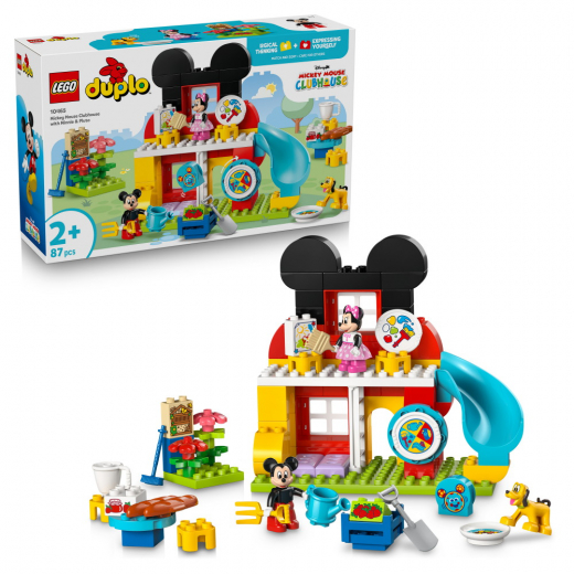 LEGO Duplo - Mikki Hiiren kerhotalo sekä Minni ja Pluto ryhmässä LELUT / LEGO / LEGO Duplo @ Spelexperten (10465)