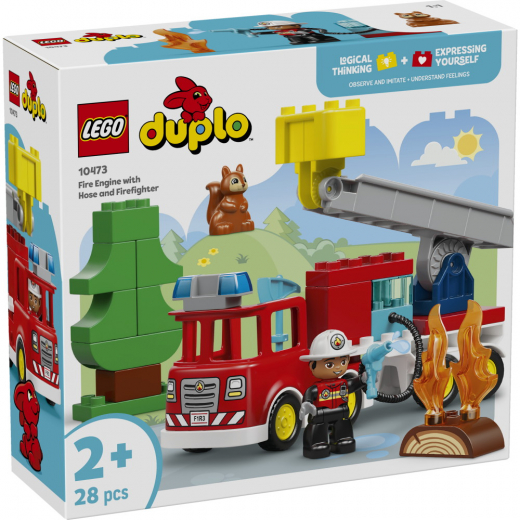 LEGO Duplo - Paloauto, Paloletku Ja Pelastaja ryhmässä LELUT / LEGO / LEGO Duplo @ Spelexperten (10473)