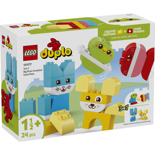 LEGO Duplo - Söpöt luovat lemmikit 3in1 ryhmässä UUTUUDET @ Spelexperten (10477)