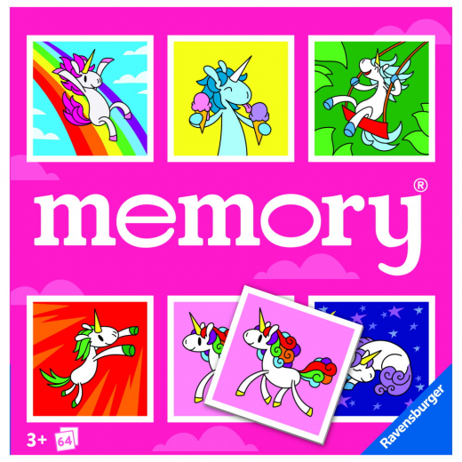 Unicorns memory ryhmässä SEURAPELIT / Lastenpelit @ Spelexperten (10620999)