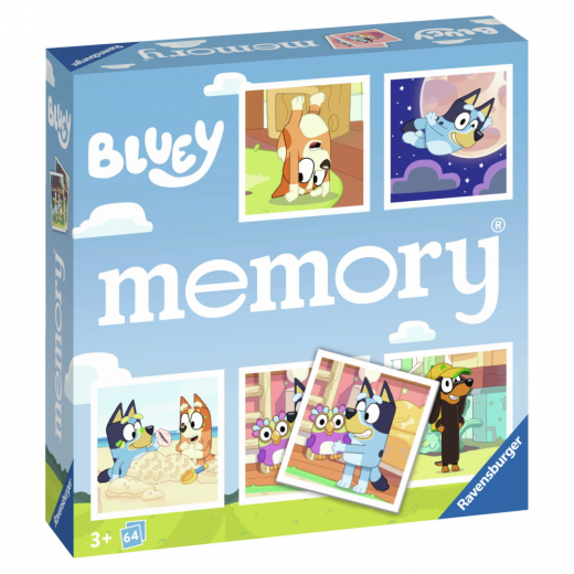 Bluey Memory ryhmässä SEURAPELIT / Lastenpelit @ Spelexperten (10622646)