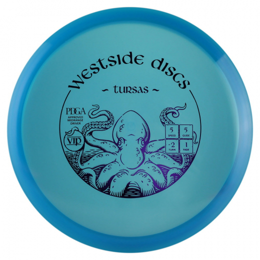 Westside Discs VIP Tursas Turquoise ryhmässä ULKOPELIT / Disc Golf & frisbee / Midrange @ Spelexperten (106450)