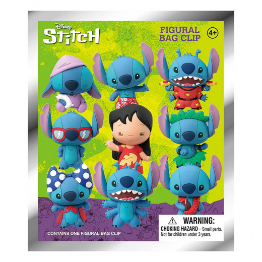 Disney Stitch 3D Bag Clip Series 1 ryhmässä LELUT / Collectibles @ Spelexperten (10746)