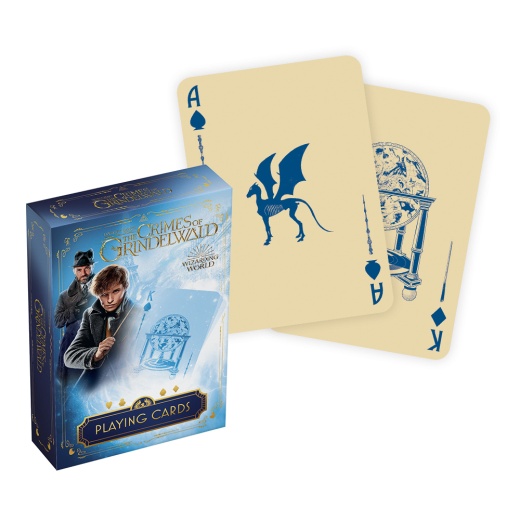 Playing Cards Fantastic Beasts ryhmässä SEURAPELIT / Pokeri & kasino / Design @ Spelexperten (108178124)