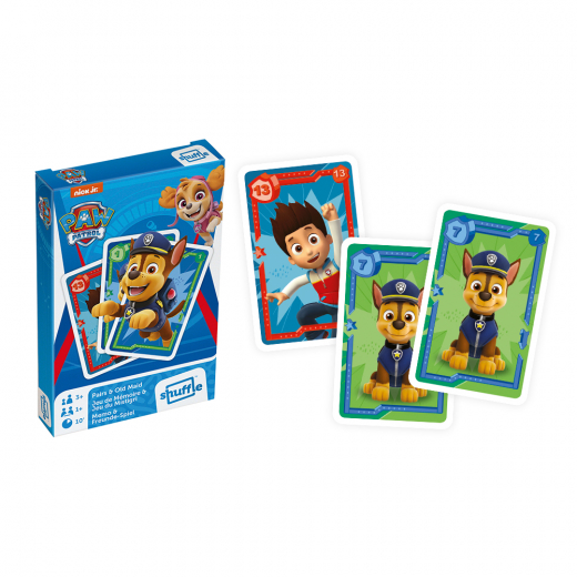 Shuffle - Card Game Paw Patrol 2 in 1 ryhmässä  @ Spelexperten (108482994)