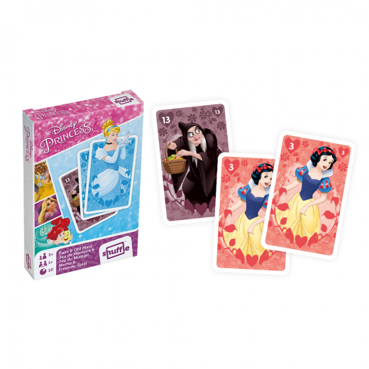 Shuffle - Card Game Disney Princess 2 in 1 ryhmässä SEURAPELIT / Lastenpelit @ Spelexperten (108483994)