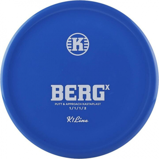 Kastaplast K1 Berg X Blue ryhmässä ULKOPELIT / Disc Golf & frisbee / Putt & approach @ Spelexperten (109203)